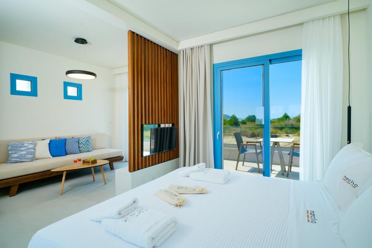 Narciso Thassos Luxury Suites Órmos Prínou エクステリア 写真